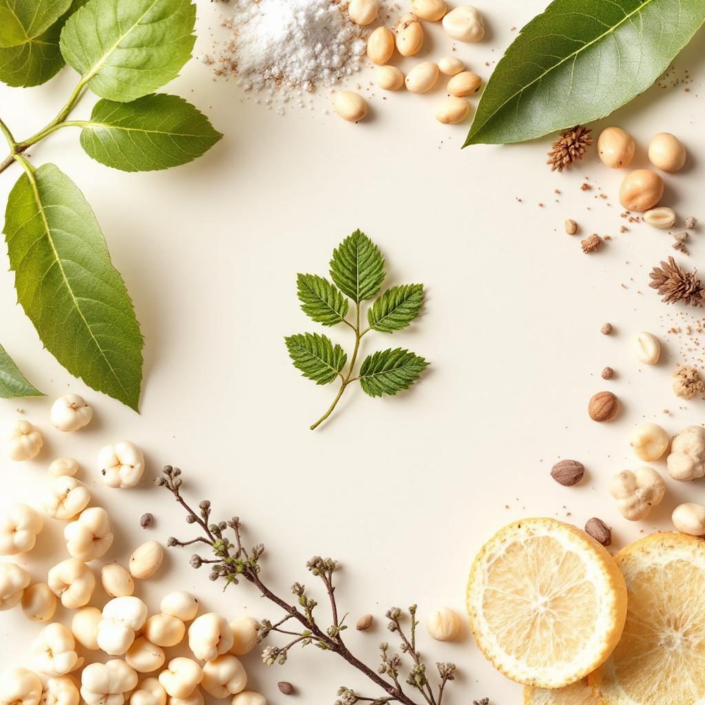 Zinco mineral em fundo neutro