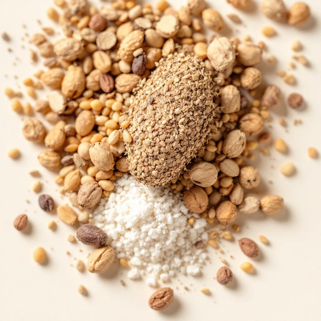 Zinco mineral em representação natural