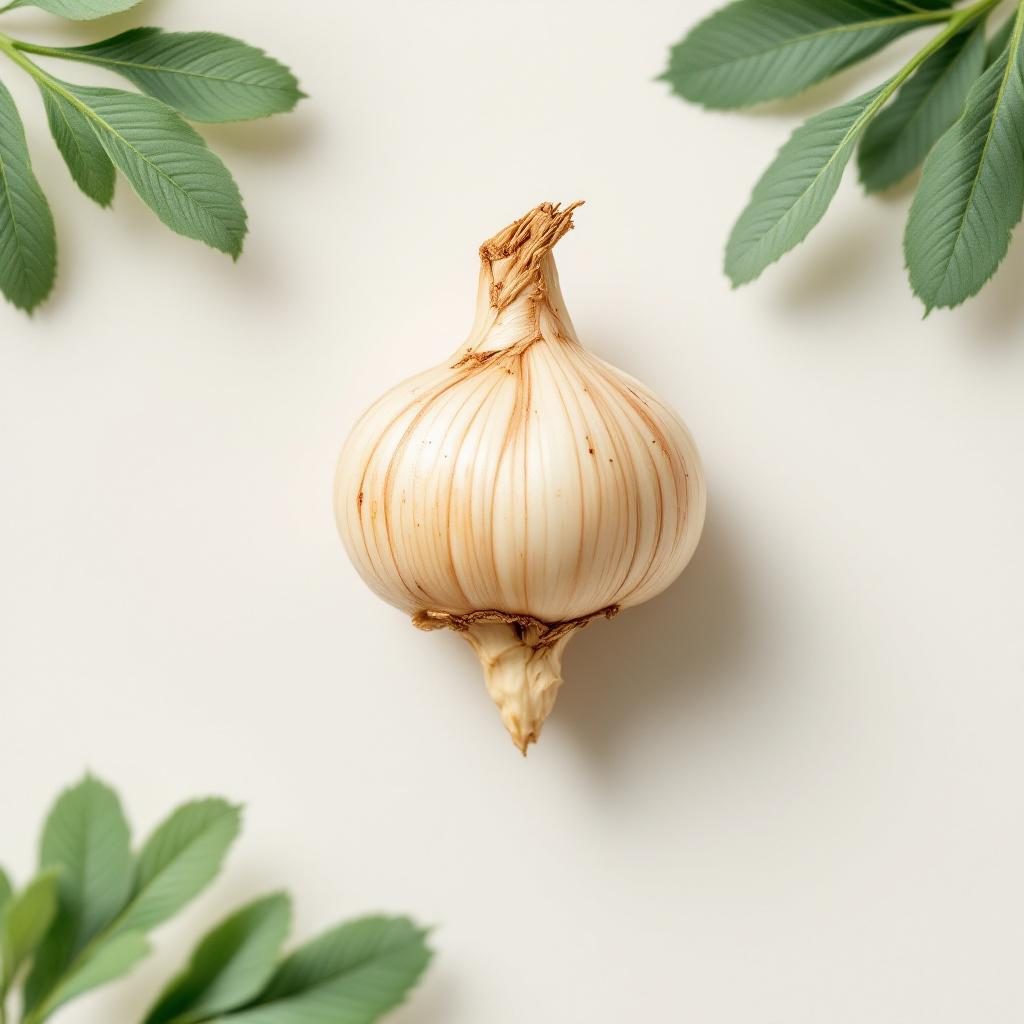 Bulbi de usturoi proaspeți