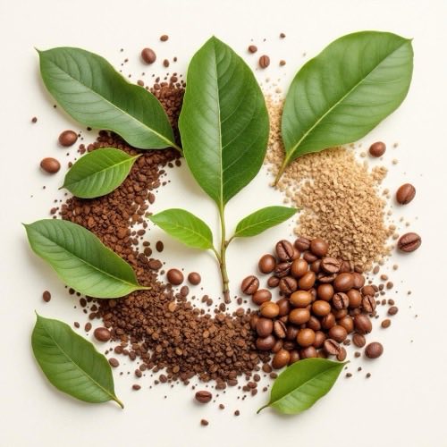 Cafea verde, boabe neprăjite de Coffea arabica