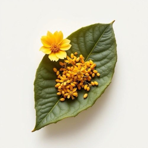 Extract de gălbenele flori portocalii