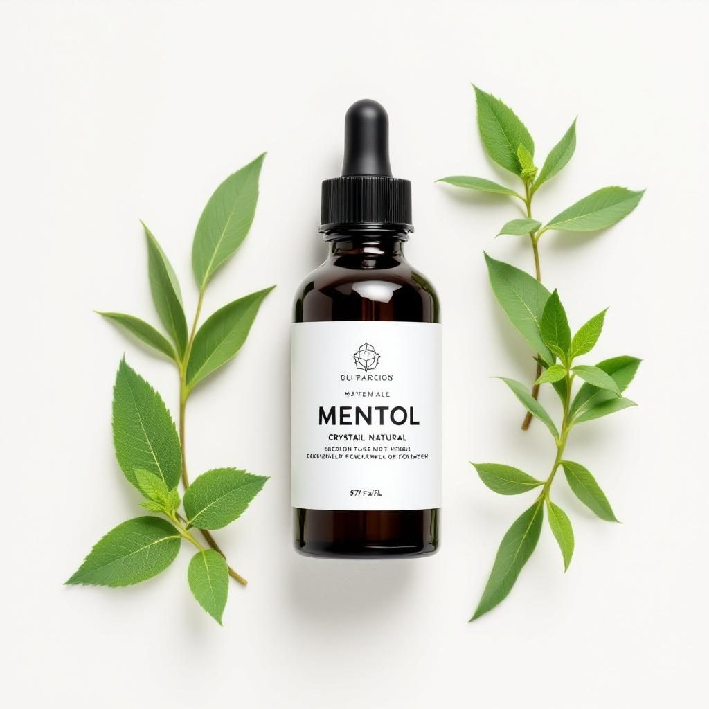 Mentol cristalin natural din ulei de mentă