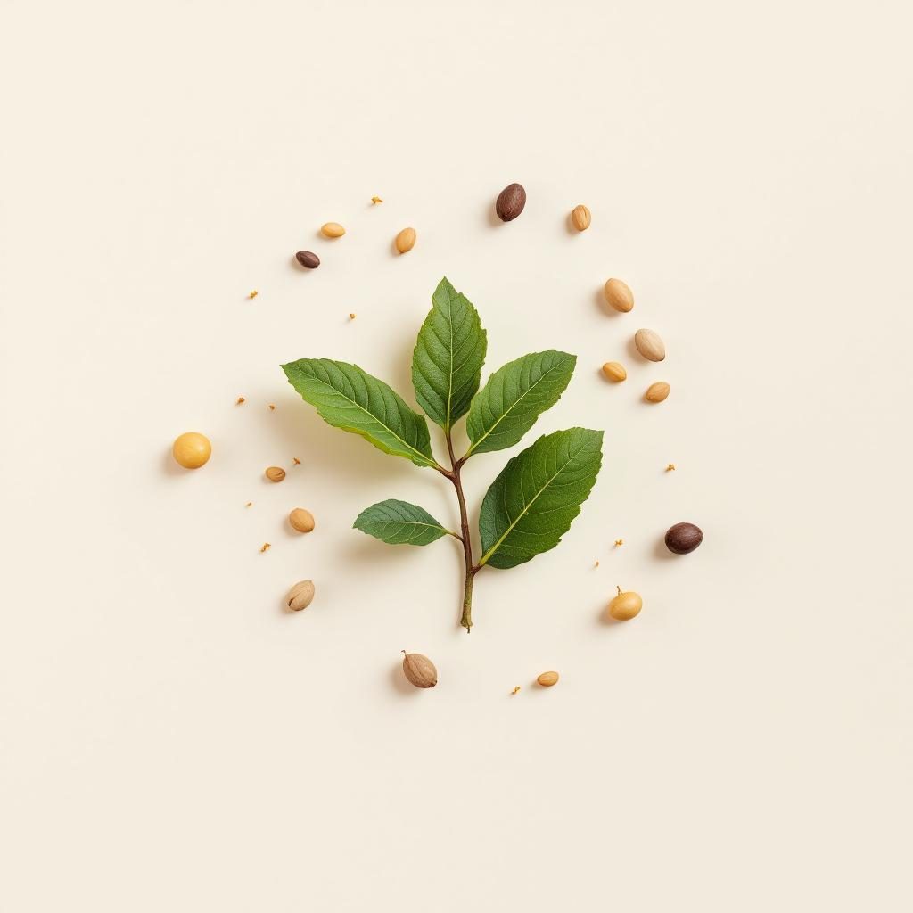 Muguri de pin și rășină de conifere