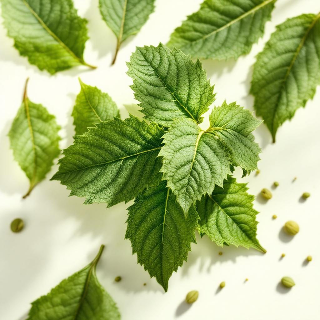 Suva biljka momordike charantia na neutralnom pozadini