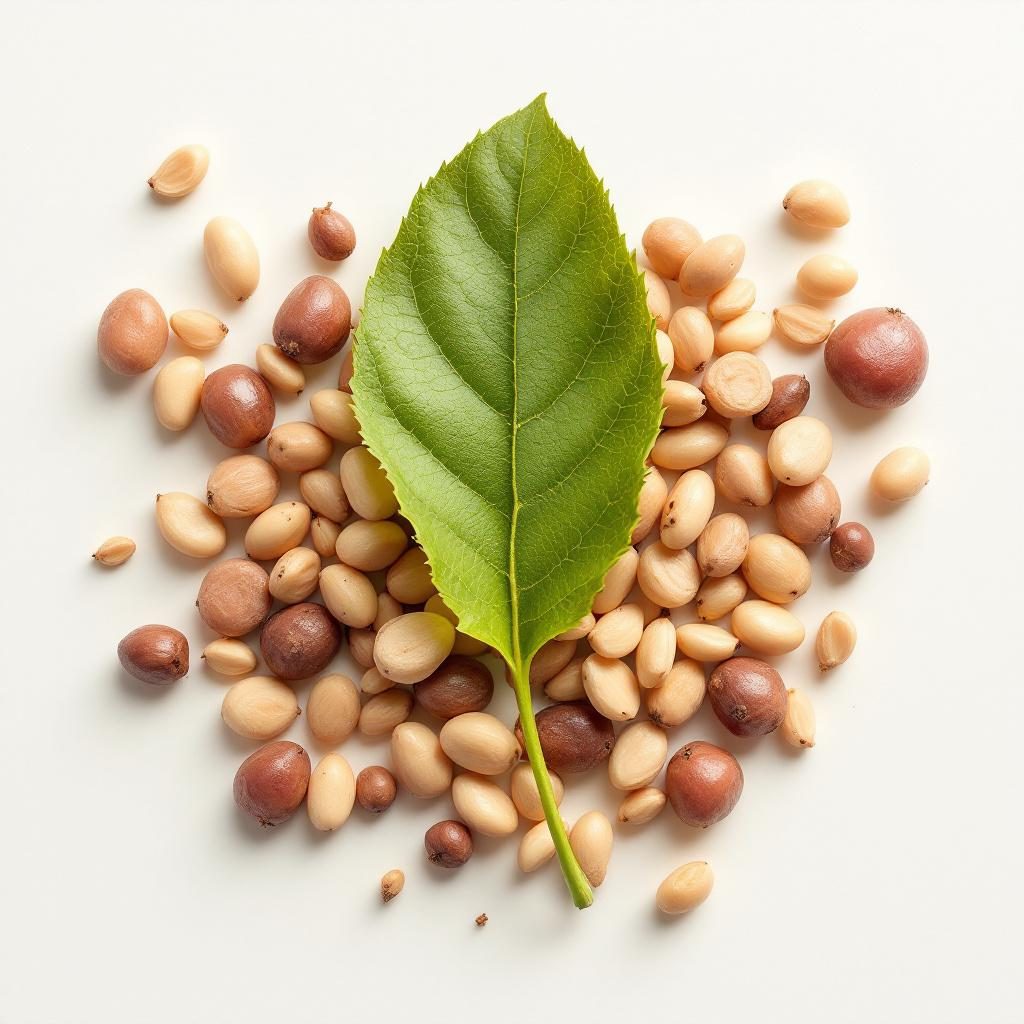 Nässla, färsk grön ört med karakteristiska serrerade blad