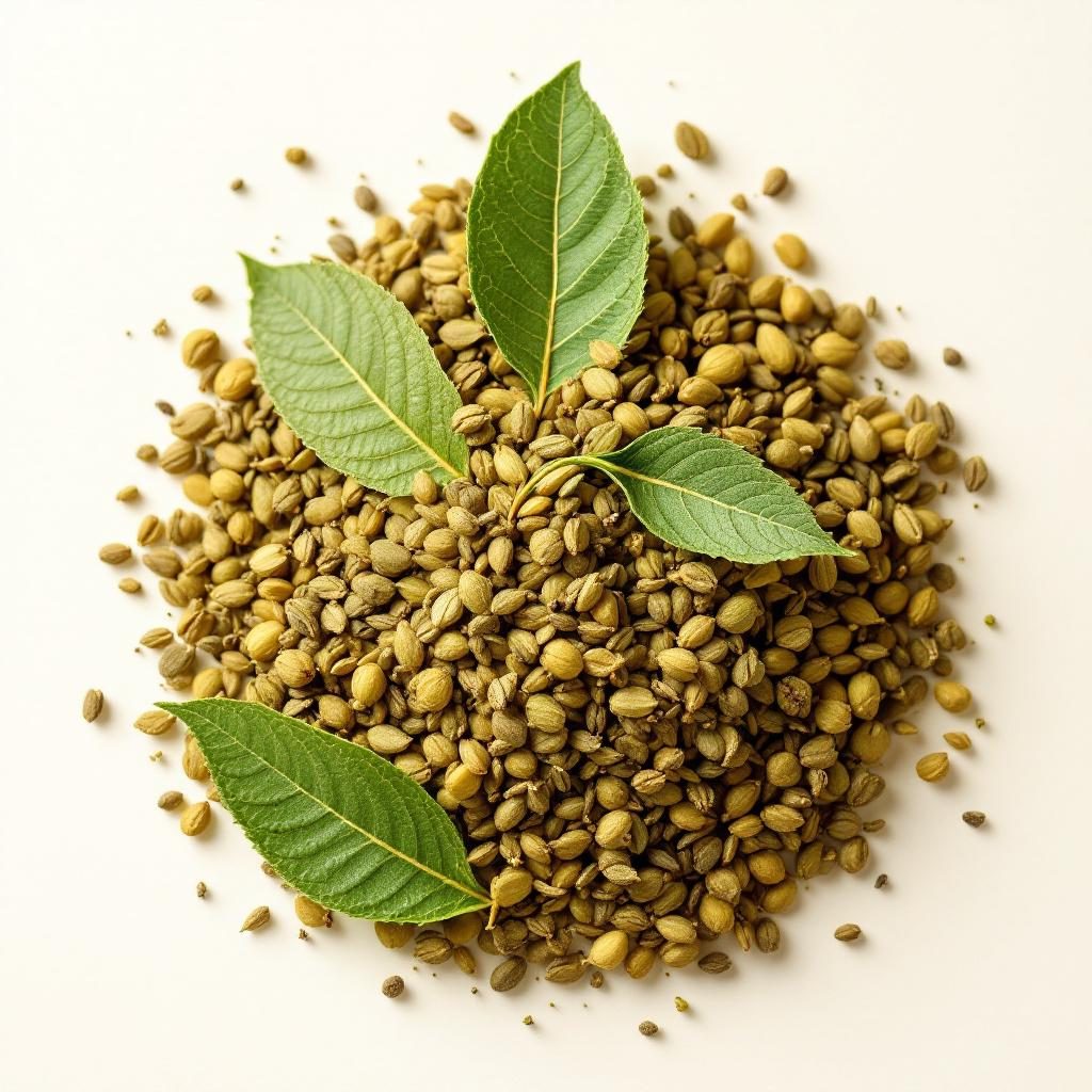 Natural caffeine from green tea plant