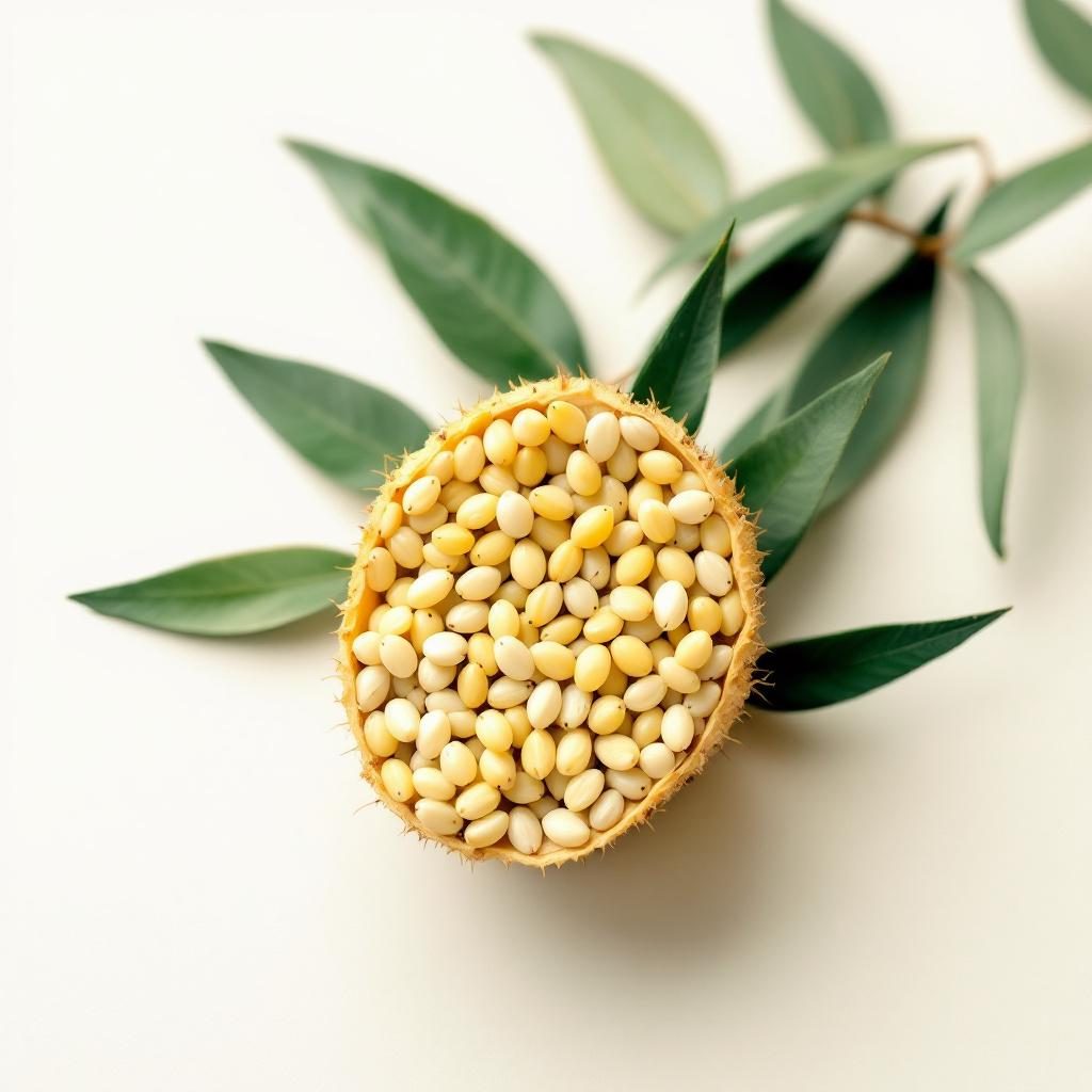 Saw palmetto plody na prírodnom pozadí