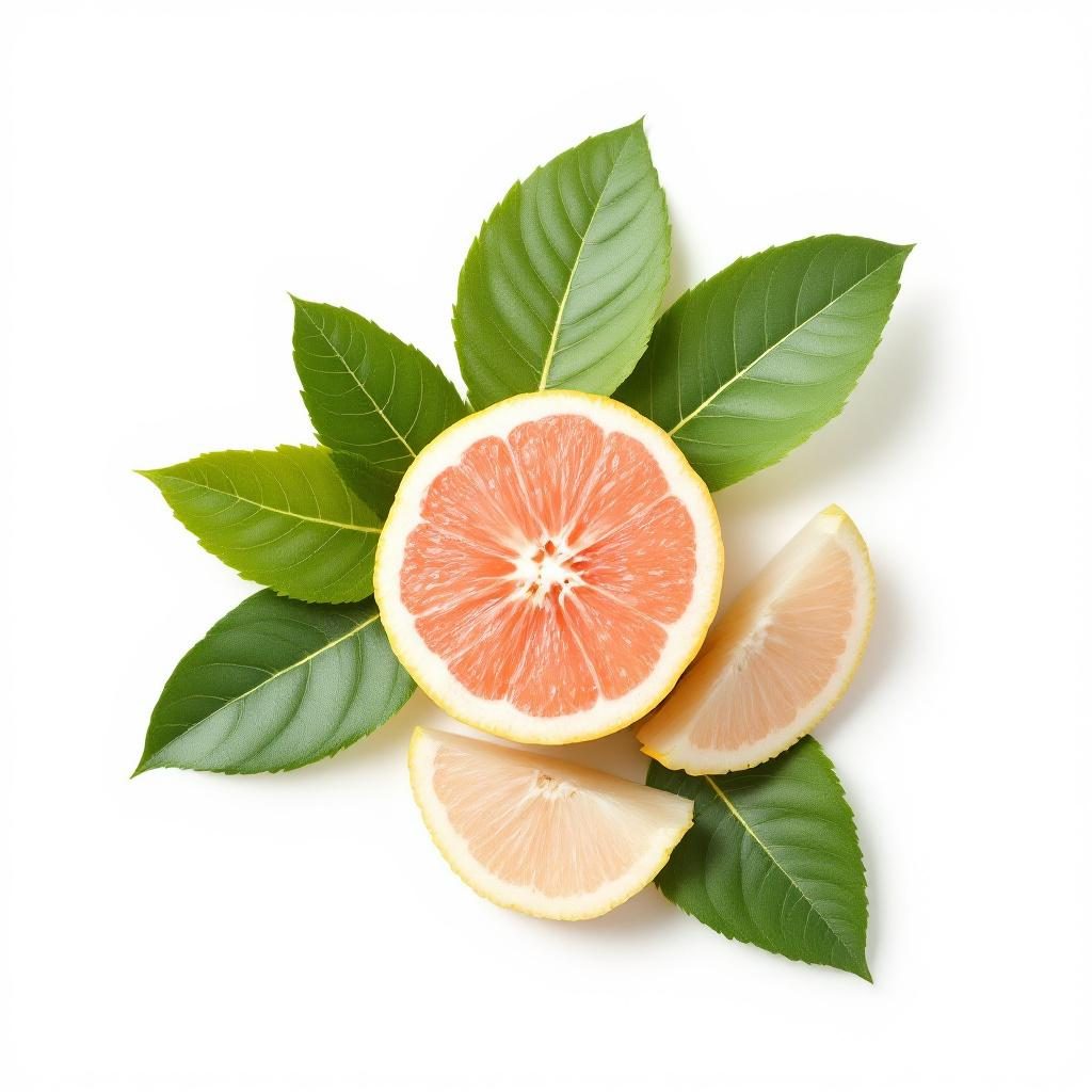 Semillas de pomelo frescas