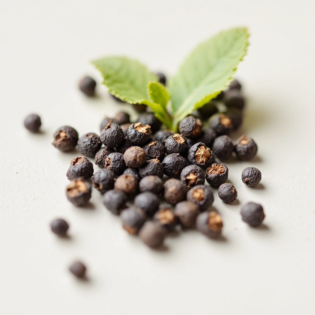 Black peppercorns