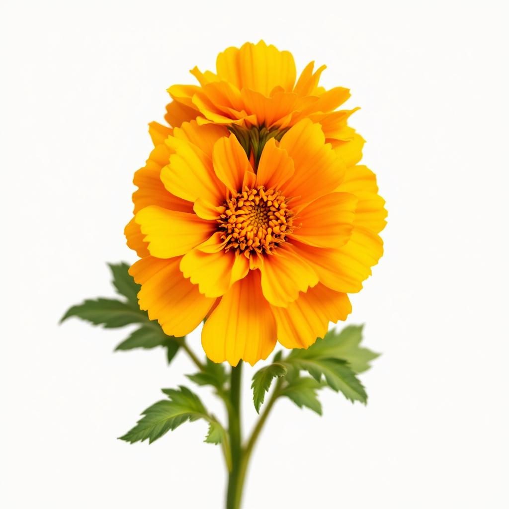 Marigold flowers natural source of lutein