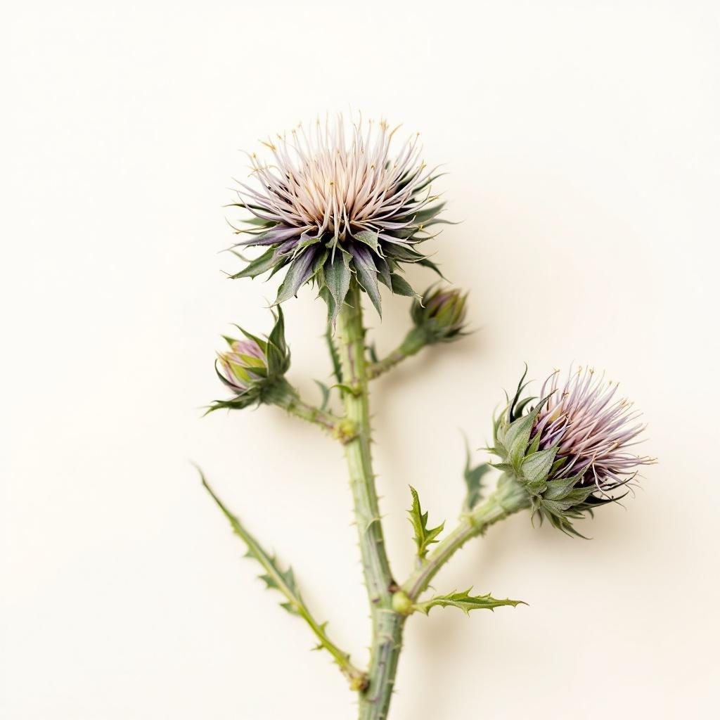 Milk thistle botanical herb