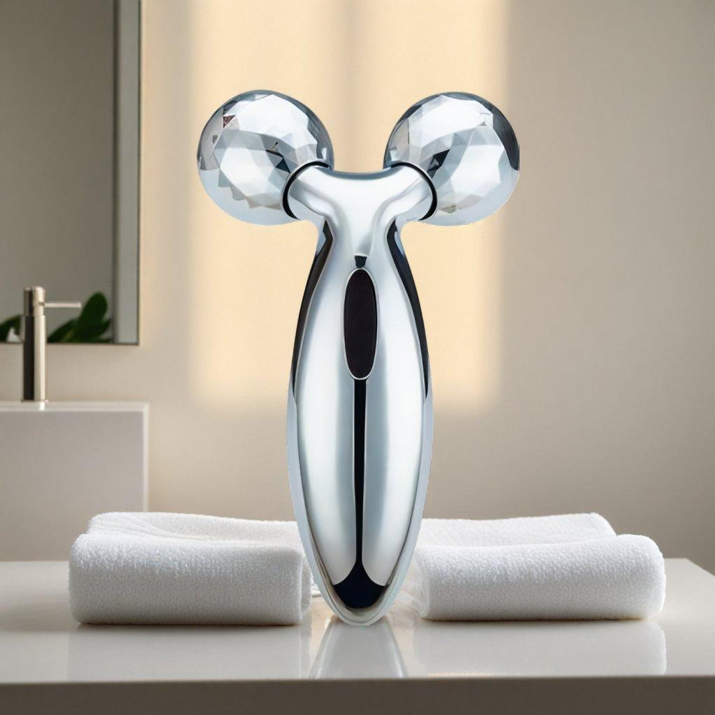 3D Face and Body Massage Roller - product detail view