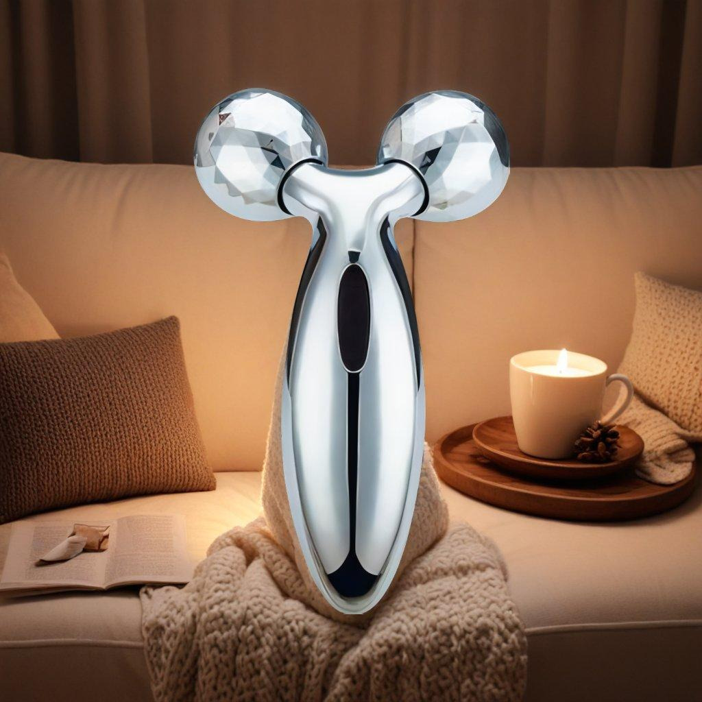 3D Face and Body Massage Roller - lifestyle product shot