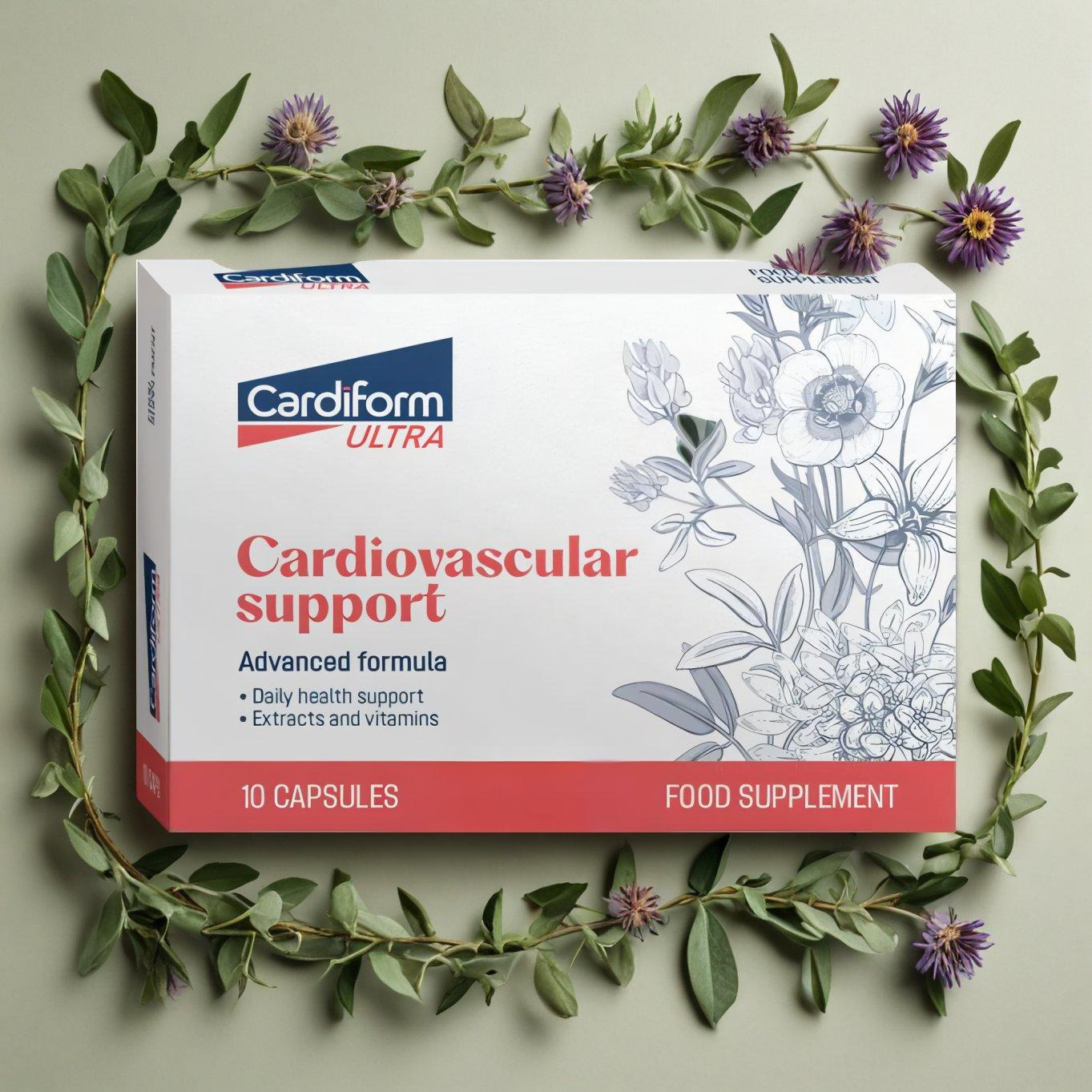 Cardiform Ultra doboz és kapszulák