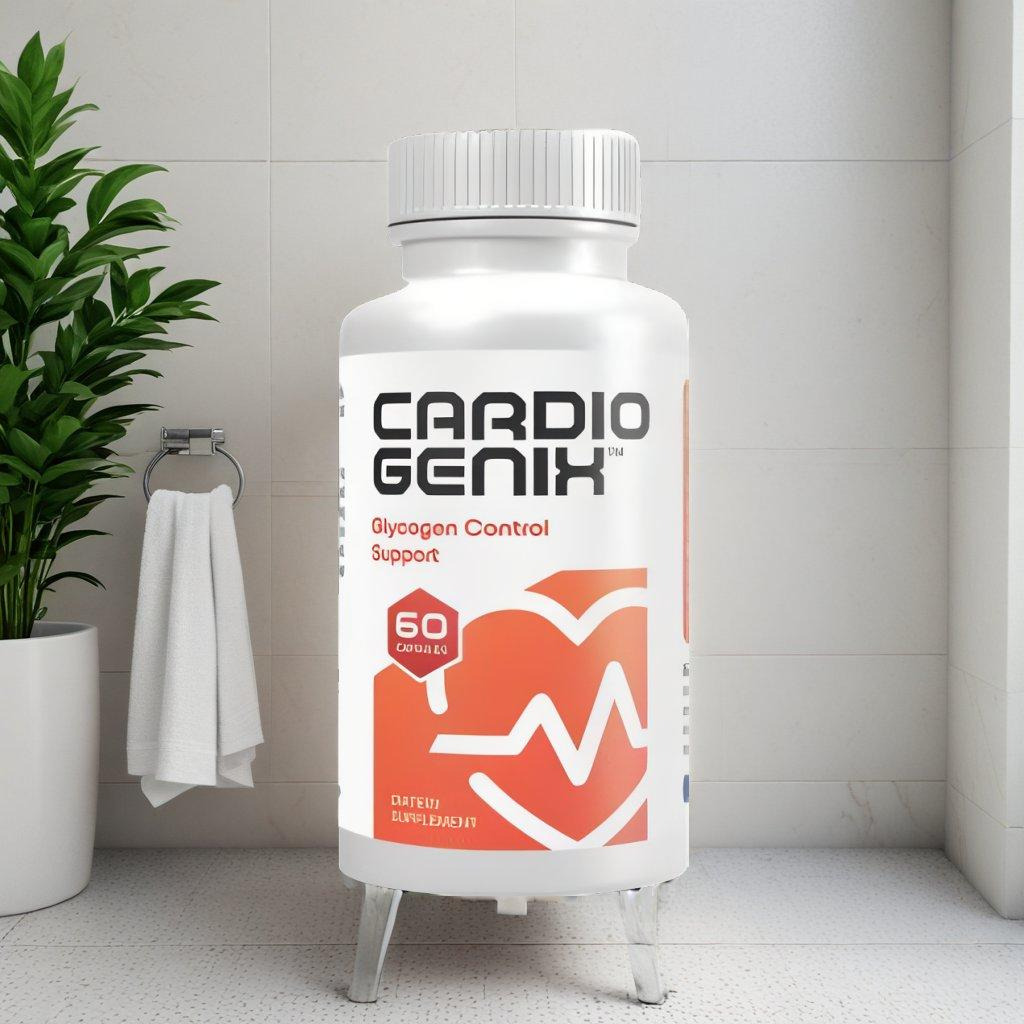 CARDIOGENIX daily supplement bottle