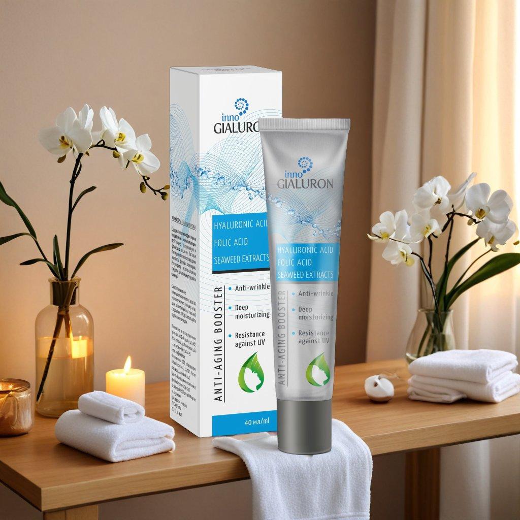 عبوة إينوجيالورون مع التركيبة