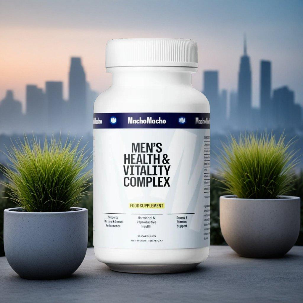 Macho Macho Produkt Packshot Zusammensetzung