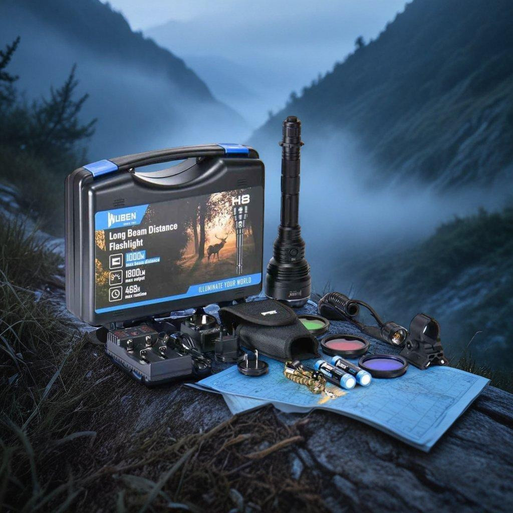 TACTICAL LED FLASHLIGHT packshot