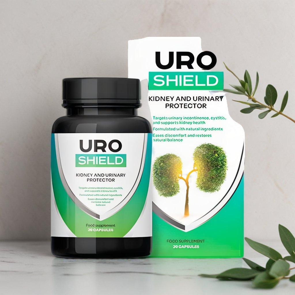 Uro Shield Caps free produkto pakuotė