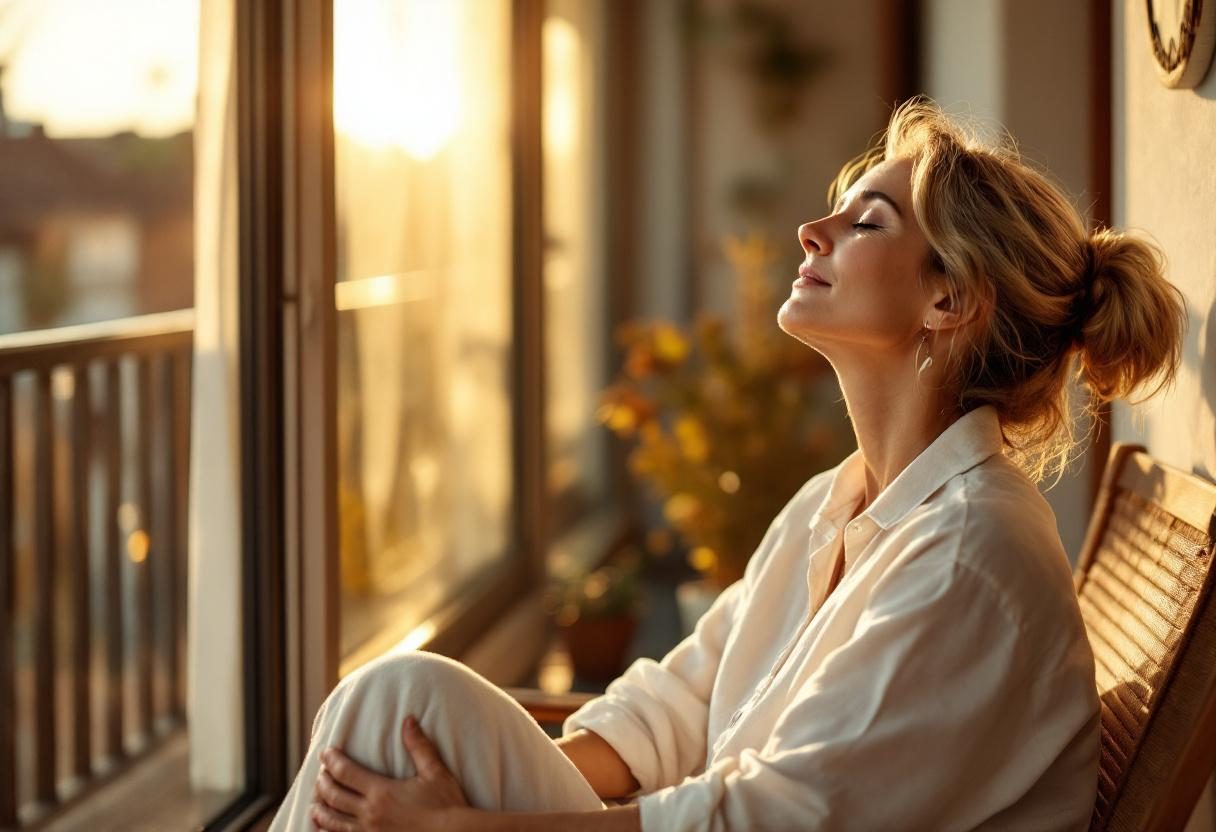 Pessoa ativa a aplicar creme articular após atividade física