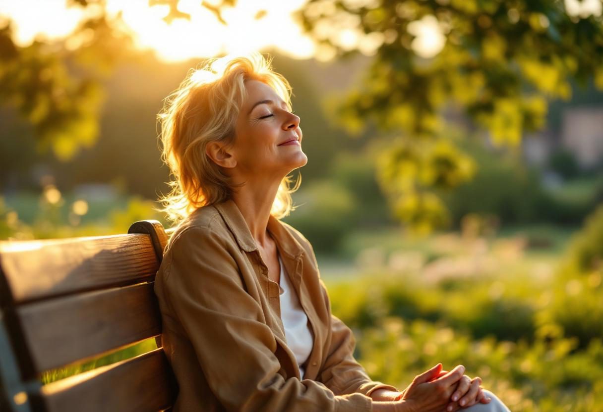 Aktivna osoba u prirodi sa zdravim zglobovima