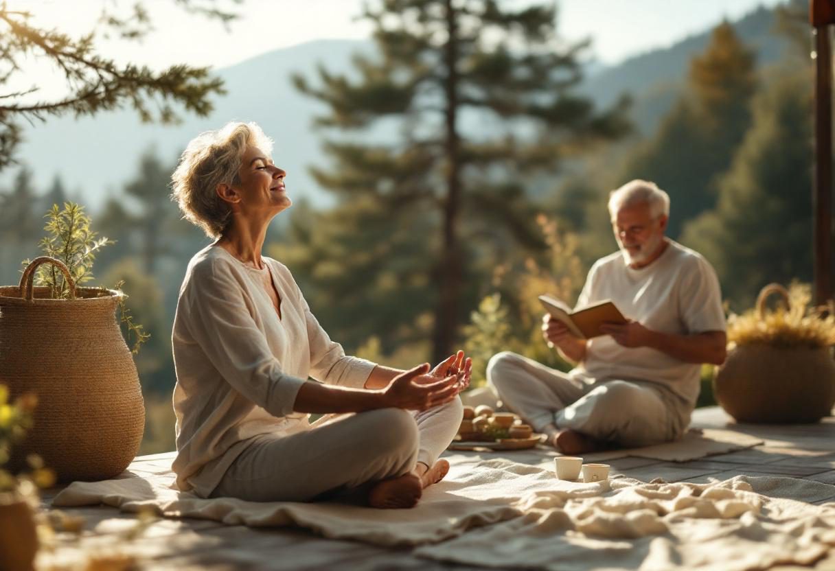 Osoba koja vežba i brine o zglobovima