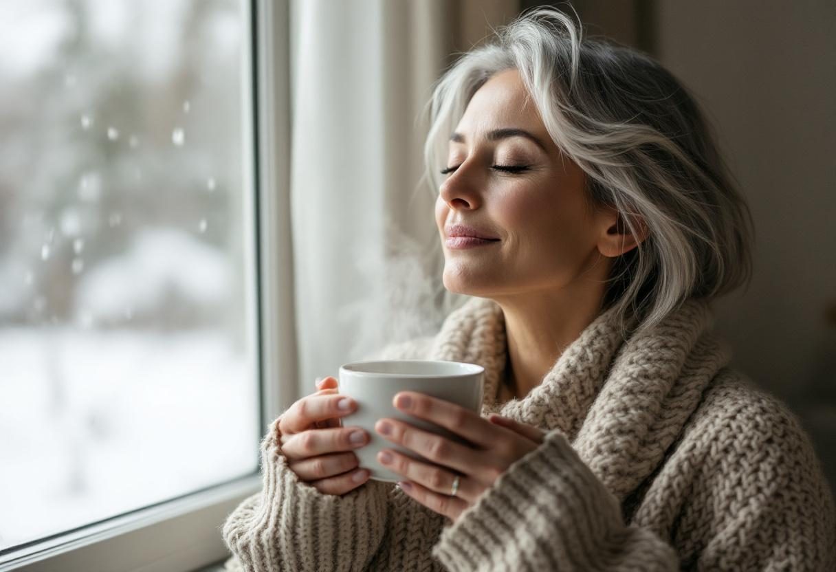 Persona, kas bauda aktīvu dzīvesveidu un labsajūtu