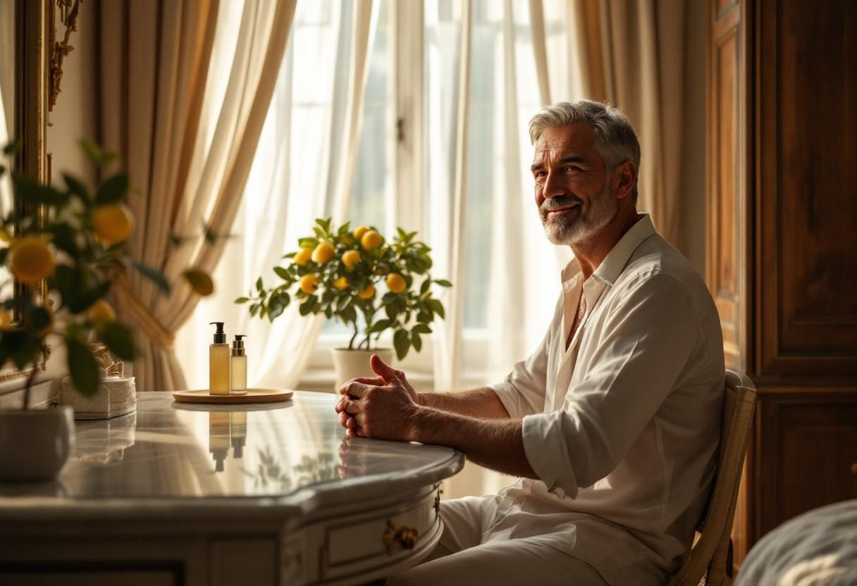 Momento de relaxamento e bem-estar em ambiente tranquilo