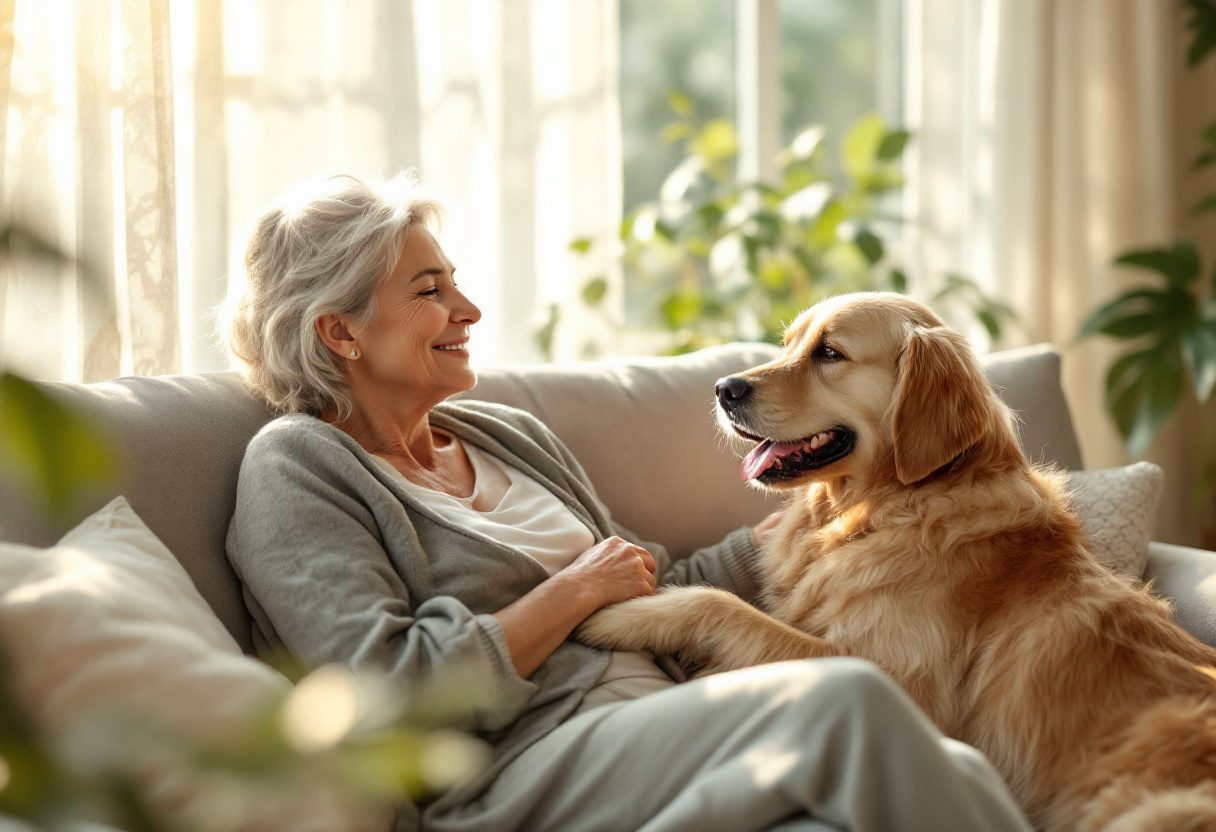 STEAM PET BRUSH használat közben, boldog kisállat