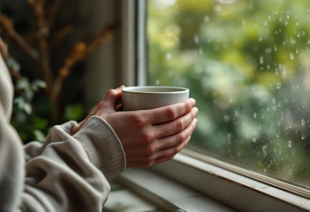 Hombre maduro disfrutando de bienestar y calidad de vida