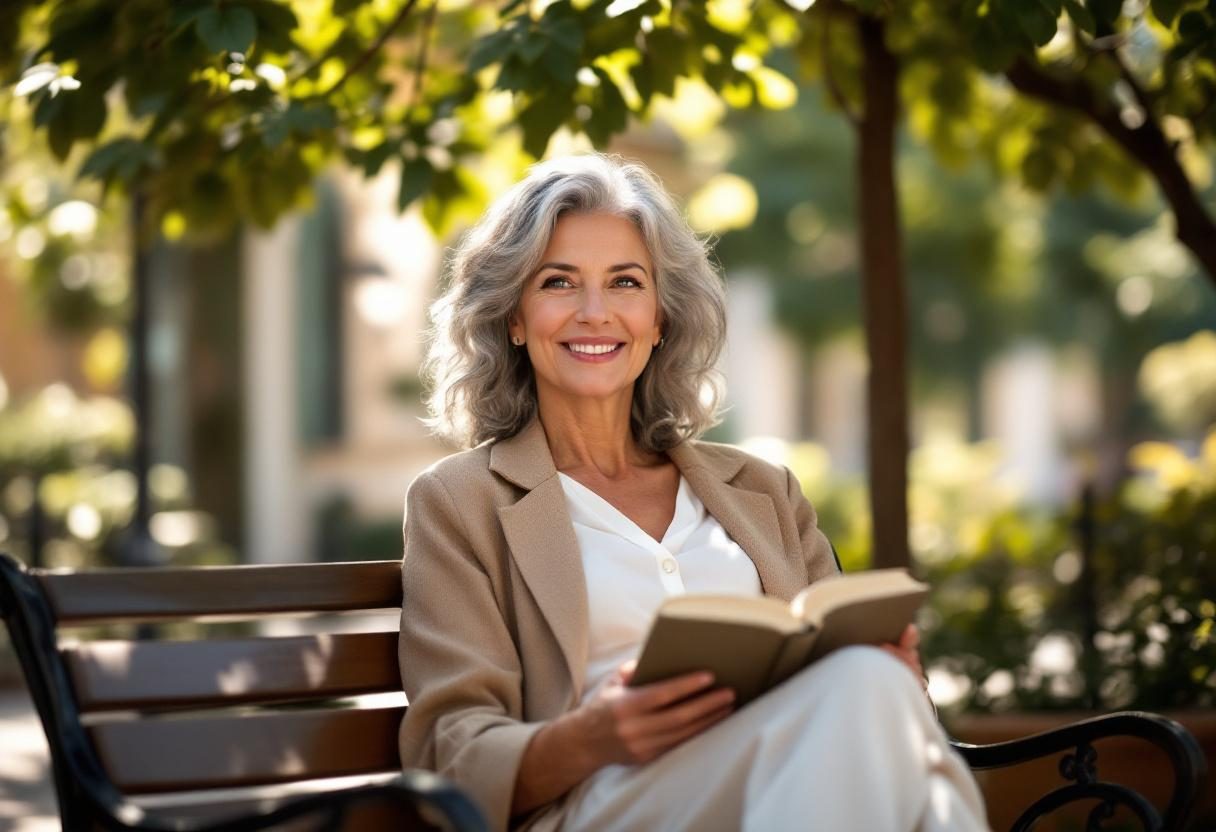 Person bei entspannter Beinpflege-Routine zu Hause