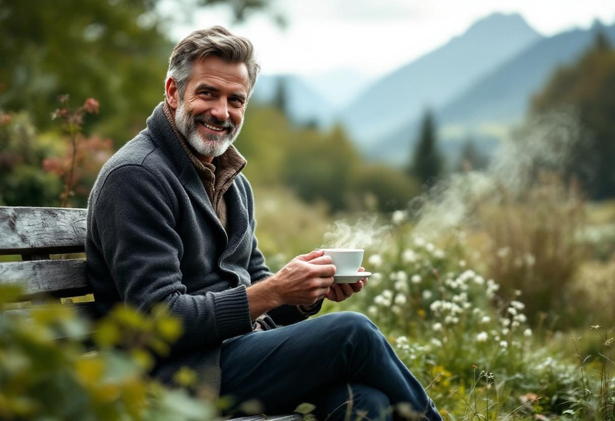 Ρουτίνα περιποίησης με φυσικά προϊόντα σε ήρεμο περιβάλλον