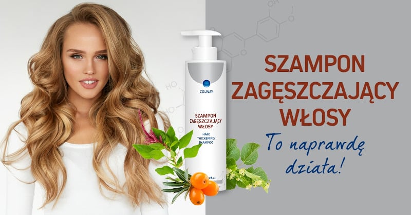 szampon zagęszczający włosy Colway