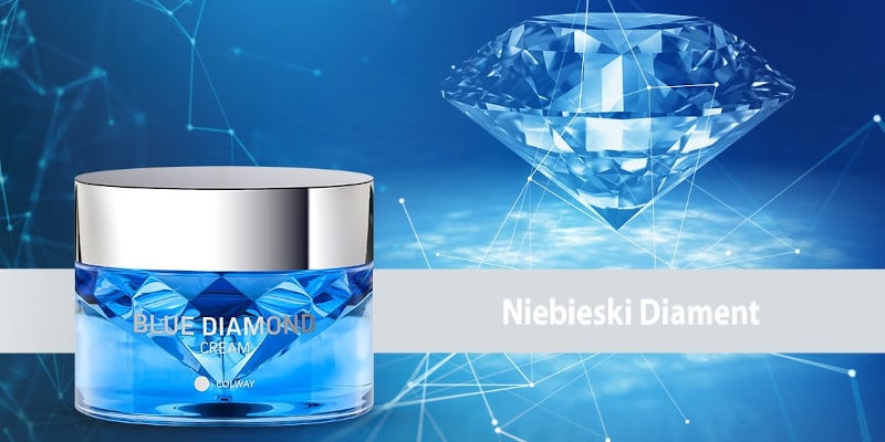 krem niebieski diament colway